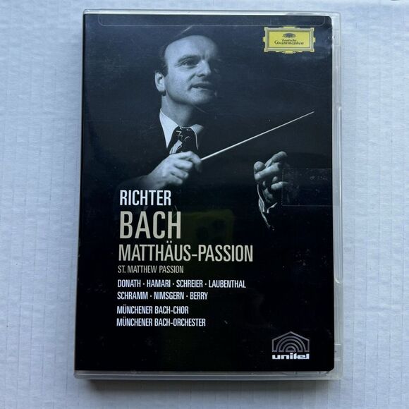 bach: St. Matthew Passion - DVD Johann‎ Sebastian Bach Excellent! - Picture 1 of 3